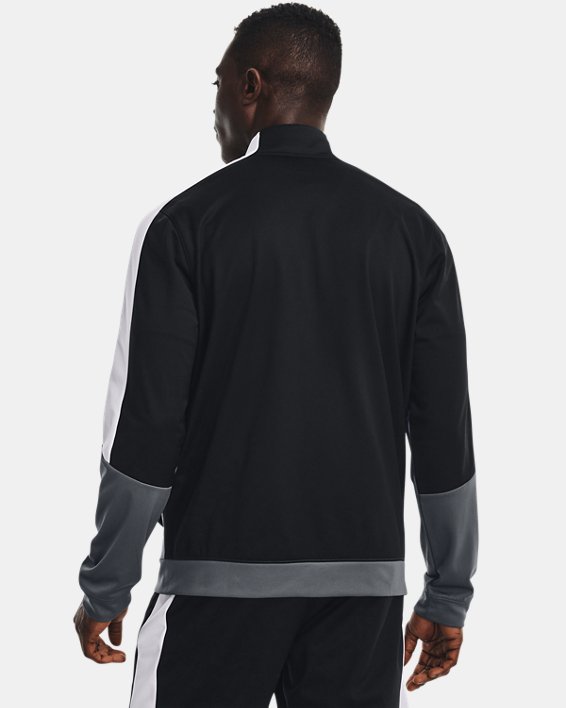 Men's UA Tricot Jacket, Black, pdpMainDesktop image number 1